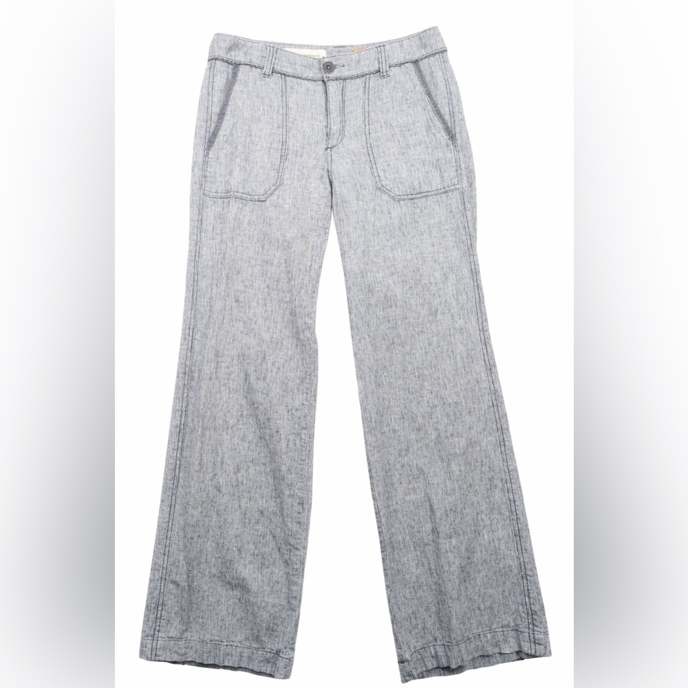 Pilcro and the leatherpress linen blend pants